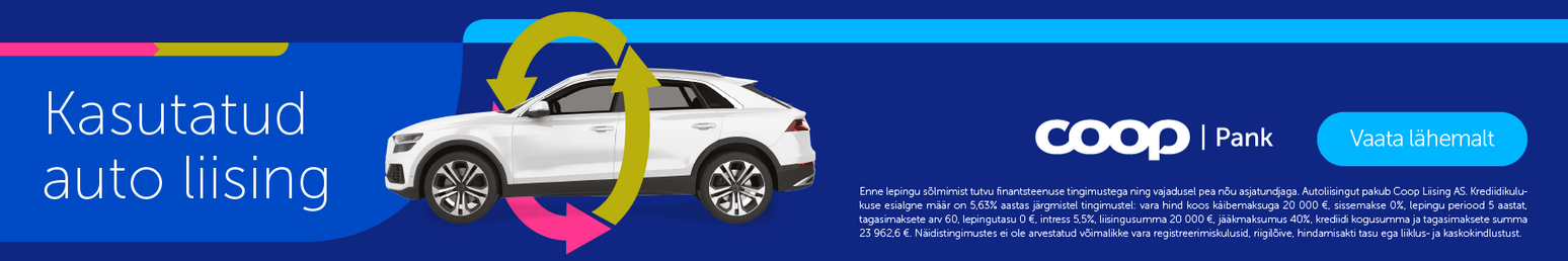 Coop Kasutatud auto liising