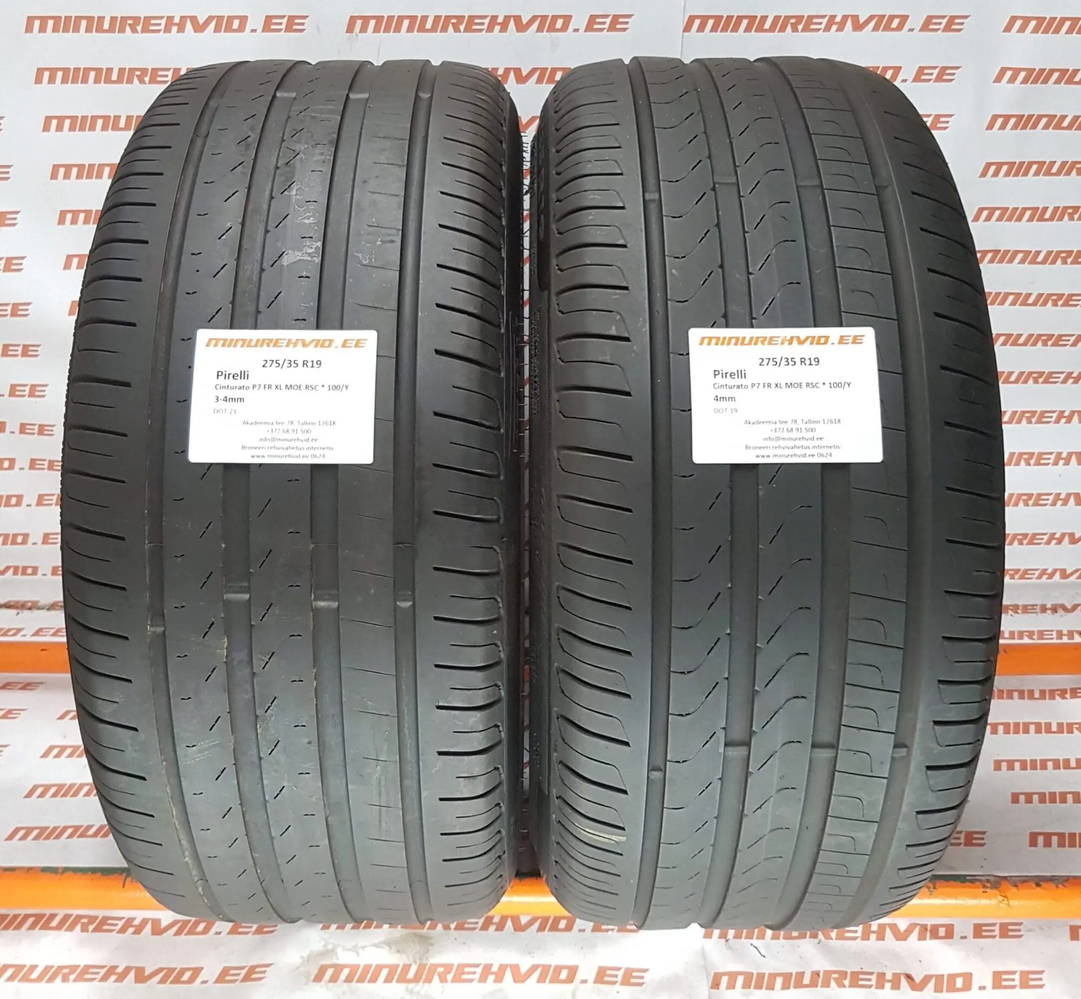 タイヤ・ホイール 275/35R19 PIRELLI CintuRato P7 RSC MOE CINTURATO P7™ 275/35R19 | Pirelli