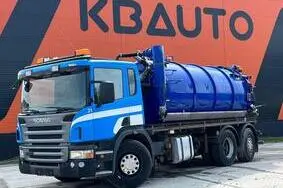 Müüa kasutatud sõiduk Scania P ADR TANK INTERCONSULT 14230 l / VACUUM Pagani MEC 8000 year 2017, 2006, 479 349 km, 11.7, 309 kW, diisel, tagavedu, YS2P6X20002012738