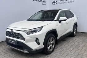 Продается подержанный автомобиль Toyota RAV4 Premium Plus, 2020, 161 287 км, 2.5, 131 kW, гибрид, автомат, полный привод, 640TKW, JTMDW3FVX0D528609