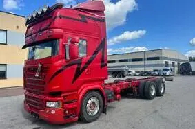 Müüa kasutatud sõiduk Scania R580 6X4 EURO6 + RETARDER + HYDRAULICS, 2015, 948 500 km, 427 kW, automaat, YS2R6X40002109119