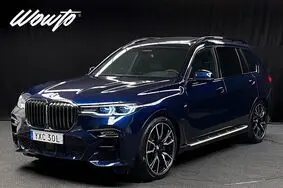 Продается подержанный автомобиль BMW X7 xDrive40i 333HK 7-Sits M-Sport/Sky Lounge/HuD/4,95%, 2022, 50 820 км, 3.0, 245 kW, бензин, автомат, полный привод, YXC30L, WBACW2108N9L30071
