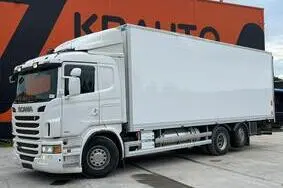 Продается подержанный vehicle Scania G EURO 6 ! / RETARDER / BOX L=8427 mm, 2013, 705 805 км, 323 kW, дизель, автомат, YS2G6X20002086627