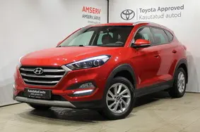 Müüa kasutatud auto Hyundai Tucson, 2018, 126 190 km, 1.6, 97 kW, bensiin, manuaal, esivedu, 850BVZ, TMAJ3811AJJ587325