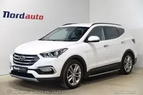 Müüa подержанный автомобиль Hyundai Santa Fe Premium 4WD, 2017, 2.2, 147 kW, дизель, автомат, полный привод, 720BXR, KMHSW81XDGU614306