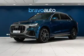 Müüa kasutatud auto Audi Q8 50 TDI Quattro S-Line, 2018, 132 826 km, 3.0, 210 kW, hübriid, automaat, nelikvedu, 352PFY, WAUZZZF15KD000716