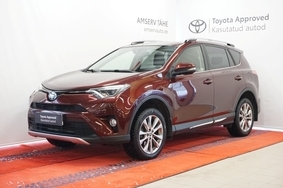 Müüa подержанный автомобиль Toyota RAV4 Luxury Plus, 2018, 2.0, 112 kW, бензин, автомат, полный привод, 241TNF, JTMREREV20D116553