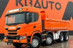 Müüa kasutatud sõiduk Scania G 500 XT 8x4 RETARDER / FULL STEEL / BIG AXLES / BOX L=5535 mm, 2018, 296 393 km, 368 kW, diisel, automaat, YS2G8X40002145067