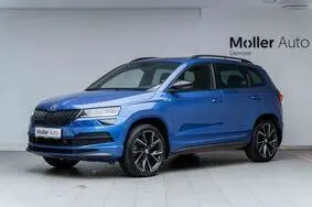 Müüa kasutatud auto Škoda Karoq, 2021, 46 383 km, 2.0, 140 kW, bensiin, automaat, nelikvedu, 343VHJ, TMBLE7NU4M5048001