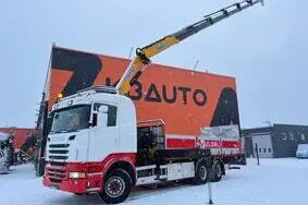 Müüa kasutatud sõiduk Scania R EFFER 255/6S / PLATFORM L=6620 mm, 2012, 608 448 km, 368 kW, diisel, manuaal, YS2R6X20002080657