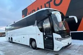 Müüa kasutatud buss Scania K 450 6x2*4 Interlink 59 SEATS / AC / AUXILIARY HEATING / CD / TV / WC, 2017, 354 799 km, 331 kW, diisel, automaat, YS2K6X20001902646