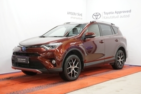 Müüa kasutatud auto Toyota RAV4 Luxury Plus, 2017, 117 000 km, 2.5, 114 kW, hübriid, automaat, esivedu, 995TMP, JTMWRREV90D040448