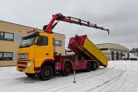 For sale used vehicle Volvo FH500 8X2*6 + CRANE HIAB + LIFT HIAB + VEB + FULL AIR, 2012, 341 730 km, 373 kW, diesel, automatic, YV2AG30C5CA724220