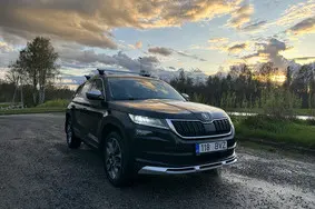 Müüa kasutatud auto Škoda Kodiaq Scout 4X4, 2018, 142 000 km, 1.4, 110 kW, bensiin, automaat, nelikvedu, 118BVZ, TMBLC7NS6J8050105
