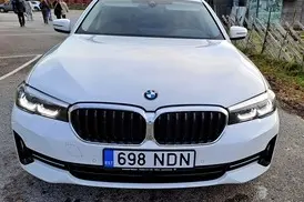 Müüa kasutatud auto BMW 530, 2022, 35 500 km, 2.0, 185 kW, bensiin, automaat, nelikvedu, 698NDN, WBA11BJ00NWX62502