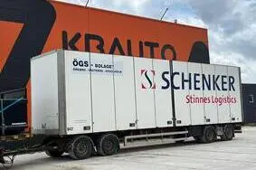 Müüa kasutatud haagis Närko D4ZB13L61 BOX L=12400 mm, 2005, YF1D4ZBL15F025174