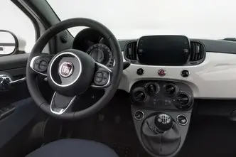 Fiat 500, 1.0, 51 kW, hübriid, manuaal, esivedu