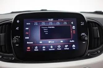 Fiat 500, 1.0, 51 kW, hübriid, manuaal, esivedu
