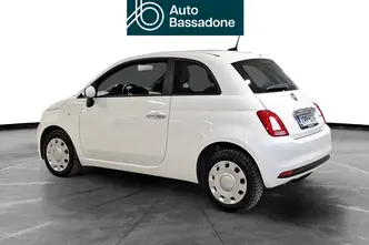 Fiat 500, 1.0, 51 kW, hübriid, manuaal, esivedu