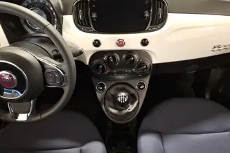 Fiat 500, 1.0, 51 kW, hübriid, manuaal, esivedu