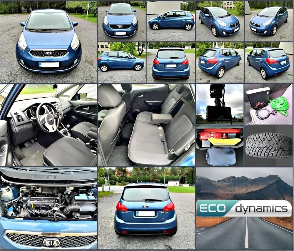 Kia Venga, 1.4, 66 kW, petrol, manual, front-wheel drive
