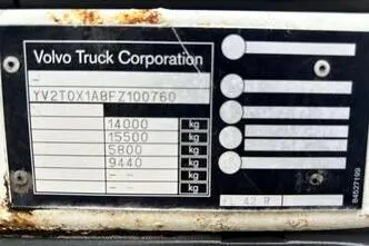 Volvo FL250 4X2, 188 kW, diisel, automaat