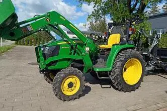 John Deere 3038E, 27.4 kW, diisel, automaat