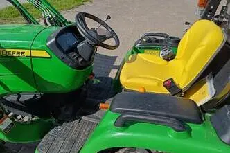John Deere 3038E, 27.4 kW, diisel, automaat