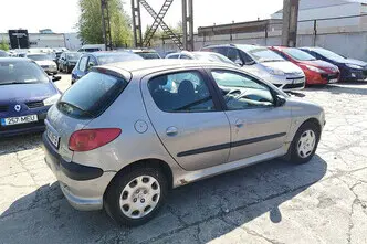 Peugeot 206, 1.4, 74 kW, bensiin, manuaal, esivedu