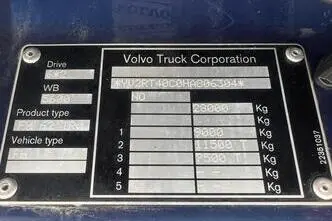 Volvo FH500 6X2*4 -OPEN SIDE -RETARDER -CARRIER SUPRA 1150, 375 kW, дизель, автомат