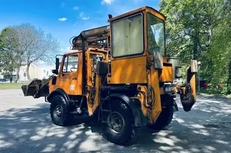 Mercedes-Benz UNIMOG U1400, 6.0, 100 kW, дизель, механическая, полный привод