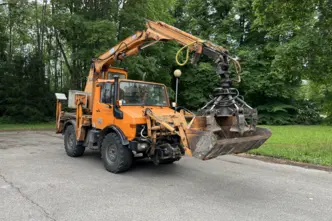 Mercedes-Benz UNIMOG U1400, 6.0, 100 kW, дизель, механическая, полный привод