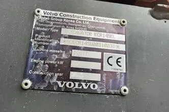 Volvo ECR 145, 89 kW, diesel