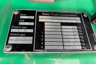 Volvo FH540, 405 kW, diesel, automatic