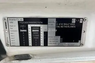 Scania G, 302 kW, lng, automatic