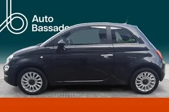 Fiat 500, 1.0, 51 kW, hübriid, manuaal, esivedu
