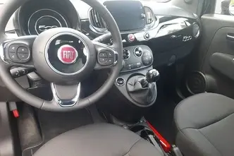 Fiat 500, 1.0, 51 kW, hübriid, manuaal, esivedu