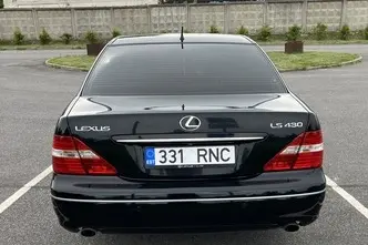 Lexus LS 430, 4.3, 207 kW, bensiin, automaat, tagavedu