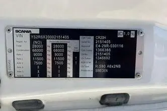 Scania R, 427 kW, diesel, automatic