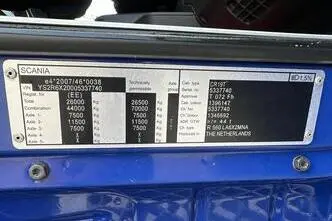 Scania R560, 412 kW, diesel, automatic