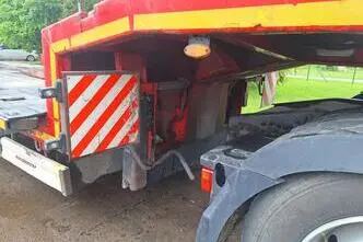 Kässbohrer 3-axel Lowbed + RAMPS