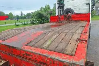 Kässbohrer 3-axel Lowbed + RAMPS
