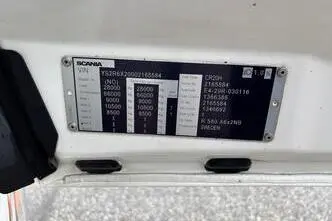 Scania R580, 427 kW, diisel, automaat