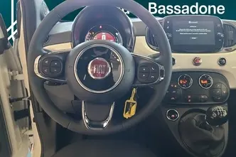 Fiat 500, 1.0, 51 kW, hübriid, manuaal, esivedu