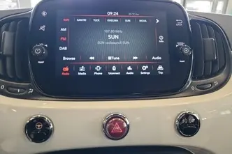 Fiat 500, 1.0, 51 kW, hübriid, manuaal, esivedu