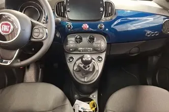 Fiat 500, 1.0, 51 kW, hübriid, manuaal, esivedu