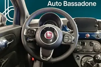 Fiat 500, 1.0, 51 kW, hübriid, manuaal, esivedu