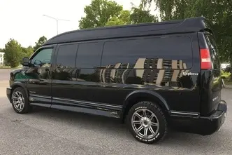 GMC Savana, 6.0, 255 kW, бензин, автомат, задний привод