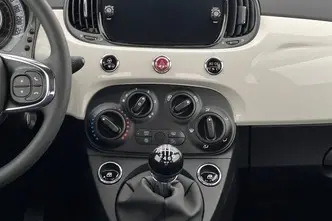Fiat 500, 1.0, 51 kW, hübriid, manuaal, esivedu