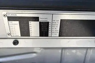 Scania R580, 426 kW, diesel, automatic